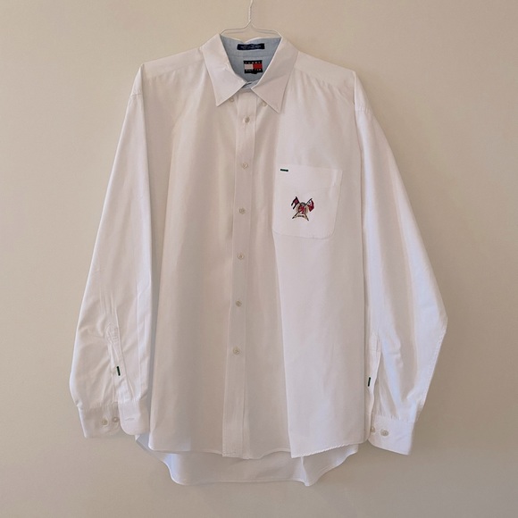 Tommy Hilfiger Other - Tommy Hilfiger Button Down Dress Shirt Size XL